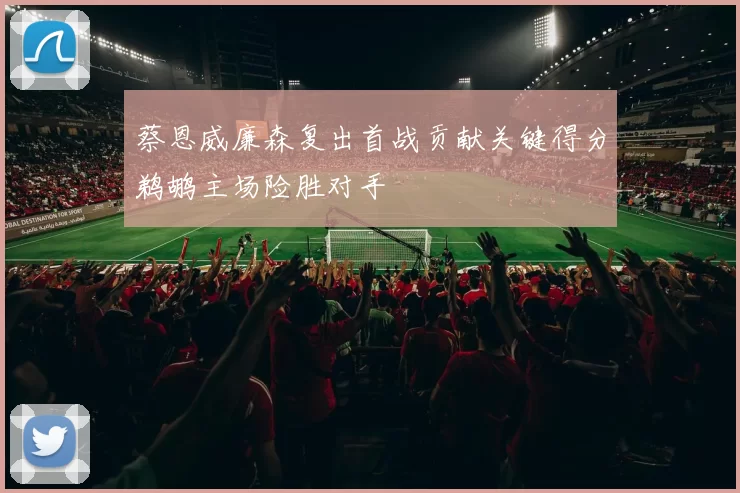 蔡恩威廉森复出首战贡献关键得分鹈鹕主场险胜对手